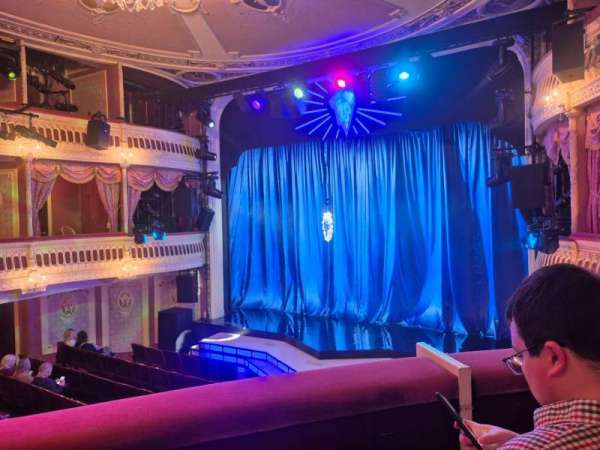 Criterion Theatre, section: Dress Circle, row: B, seat: 6