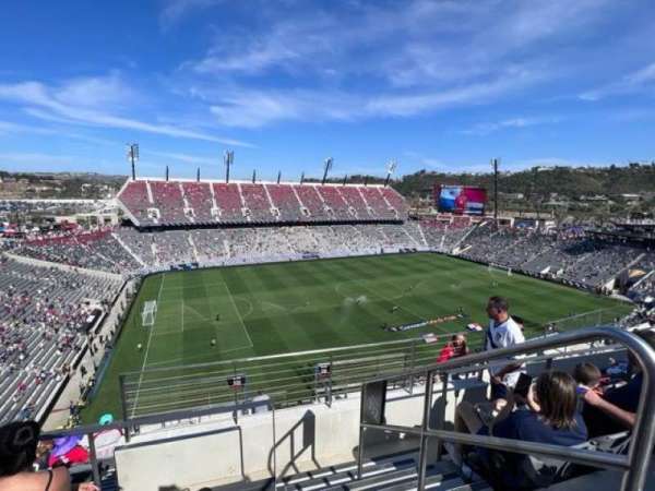 Snapdragon Stadium, section: 332, row: 12, seat: 1