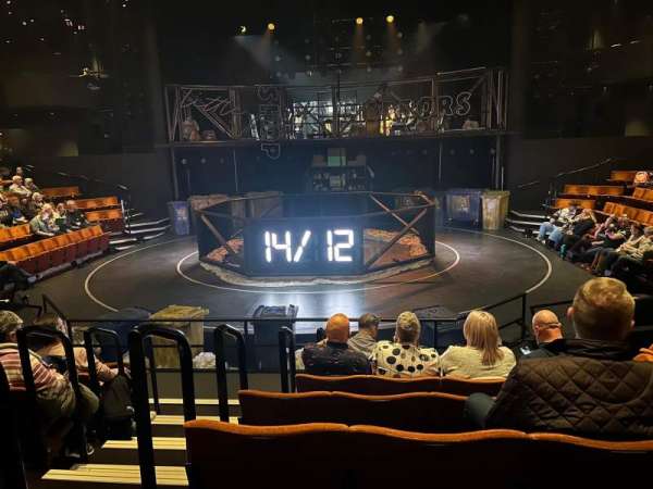 Crucible Theatre, row: F, seat: 38