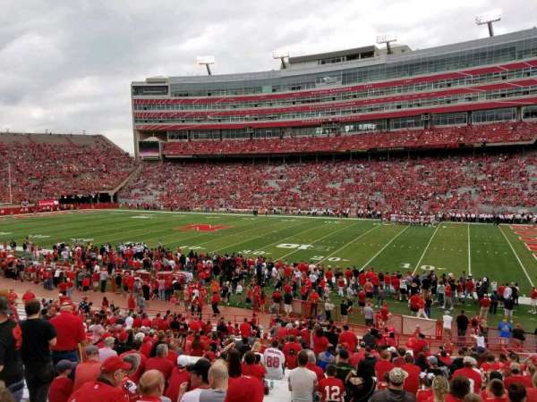 Memorial Stadium, Lincoln, section: 2, row: 24, seat: 14