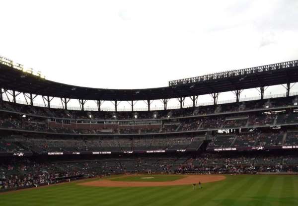 Truist Park, section: 154, row: 14, seat: 4