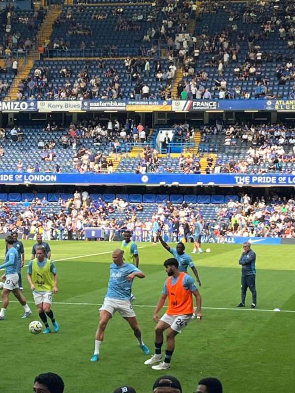 Stamford Bridge, section: West Stand Lower 1, row: 9, seat: 9