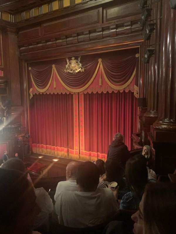 St. Martins Theatre, section: Dress Circle, row: E, seat: 22