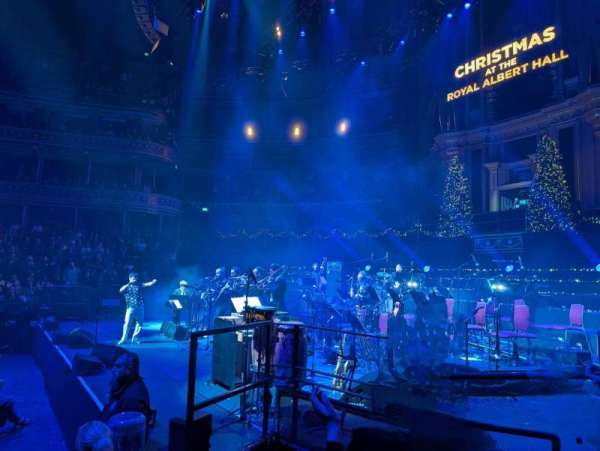 Royal Albert Hall, section: Stalls O, row: 2, seat: 108