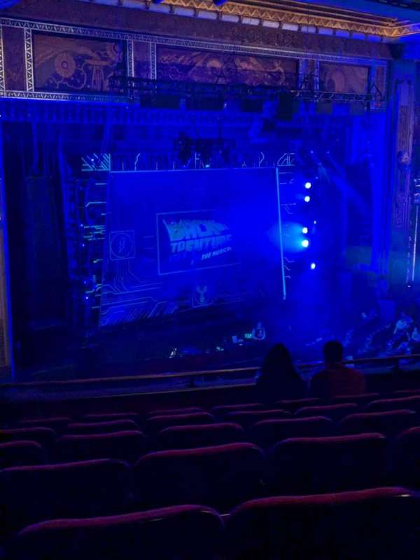 Hollywood Pantages Theatre, section: Mezzanine L, row: G, seat: 25