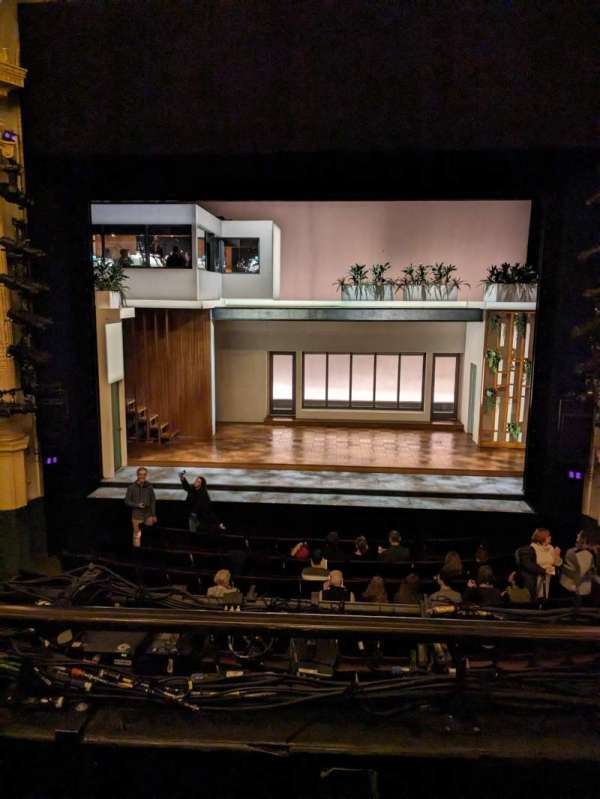 Hudson Theatre, section: Dress Circle C, row: B, seat: 108