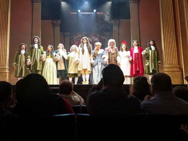 Garrick Theatre, section: Stalls, row: B, seat: 7