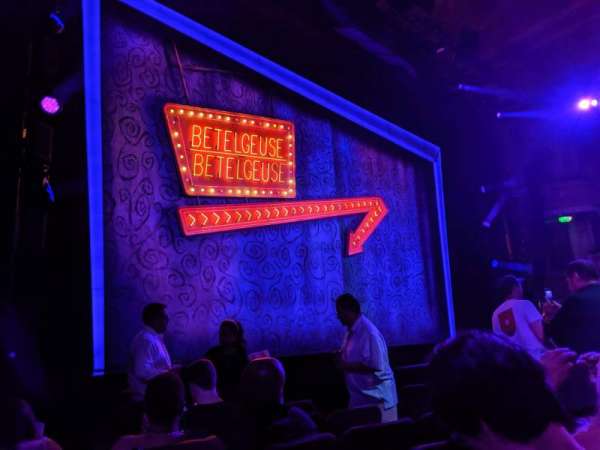 Winter Garden Theatre, section: Orchestra L, row: F, seat: 9