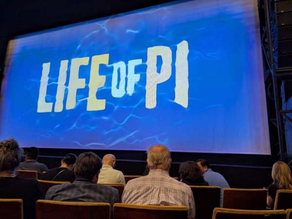 Ahmanson Theatre, section: Orchestra, row: C, seat: 8