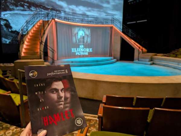 Mark Taper Forum, section: Floor, row: D, seat: 23
