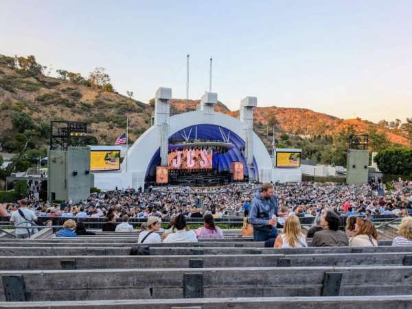 Hollywood Bowl, section: K1, row: 12, seat: 20