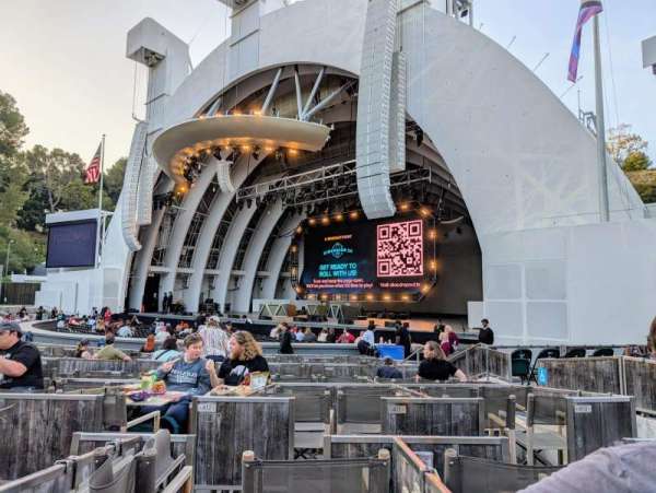 Hollywood Bowl, section: Garden 1, row: 612, seat: 1