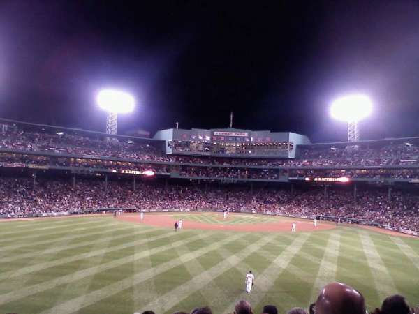 Fenway Park, section: Bleacher 34, row: 3, seat: 3