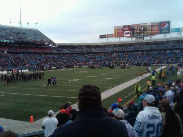 Highmark Stadium, section: 140, row: 11, seat: 1