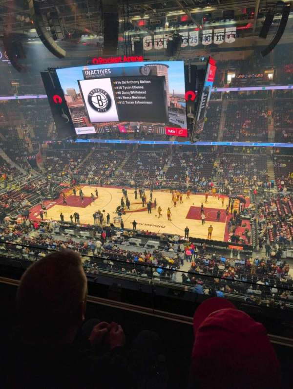 Rocket Arena, section: 208, row: 2, seat: 11