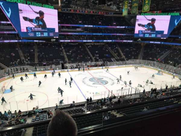 Climate Pledge Arena, section: 115, row: B, seat: 19