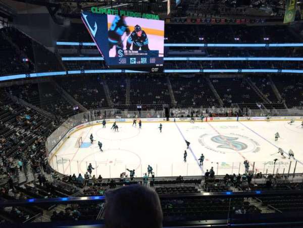 Climate Pledge Arena, section: 115, row: B, seat: 19