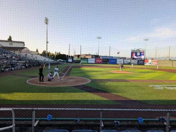 Everett Memorial Stadium, section: E, row: 4, seat: 11