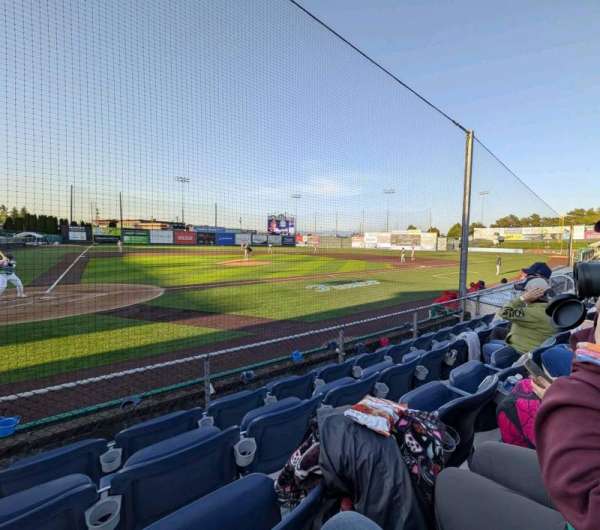 Everett Memorial Stadium, section: E, row: 4, seat: 11