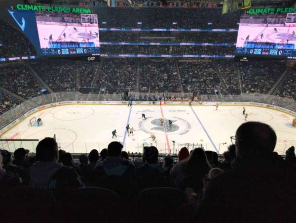 Climate Pledge Arena, section: 114, row: BA, seat: 19