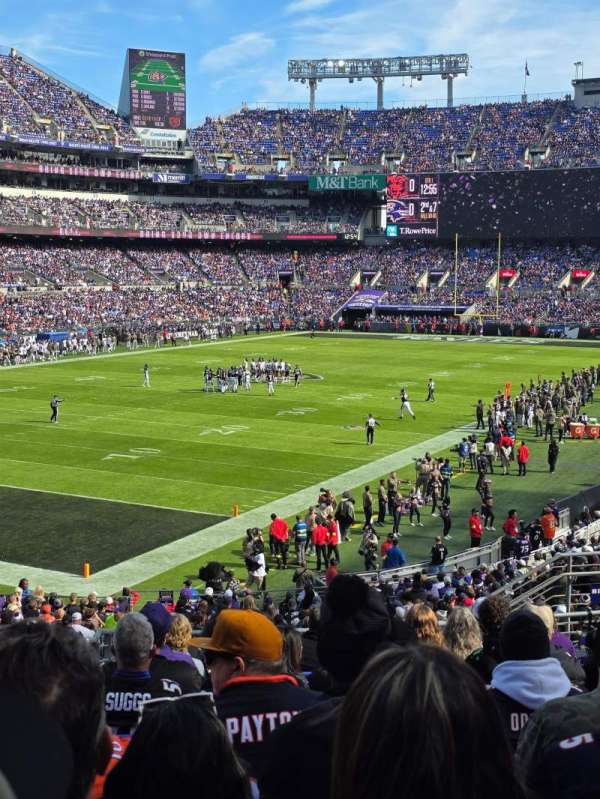 M&T Bank Stadium, section: 135, row: 31, seat: 11