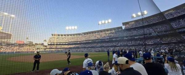 Dodger Stadium, section: 27BL, row: 3, seat: 6