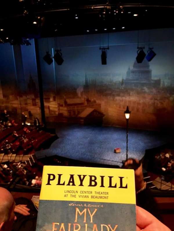 Vivian Beaumont Theater, section: Loge C, row: B, seat: 402