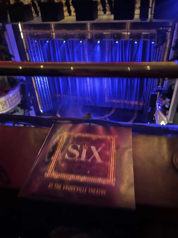 Vaudeville Theatre, section: Grand circle, row: A, seat: 13