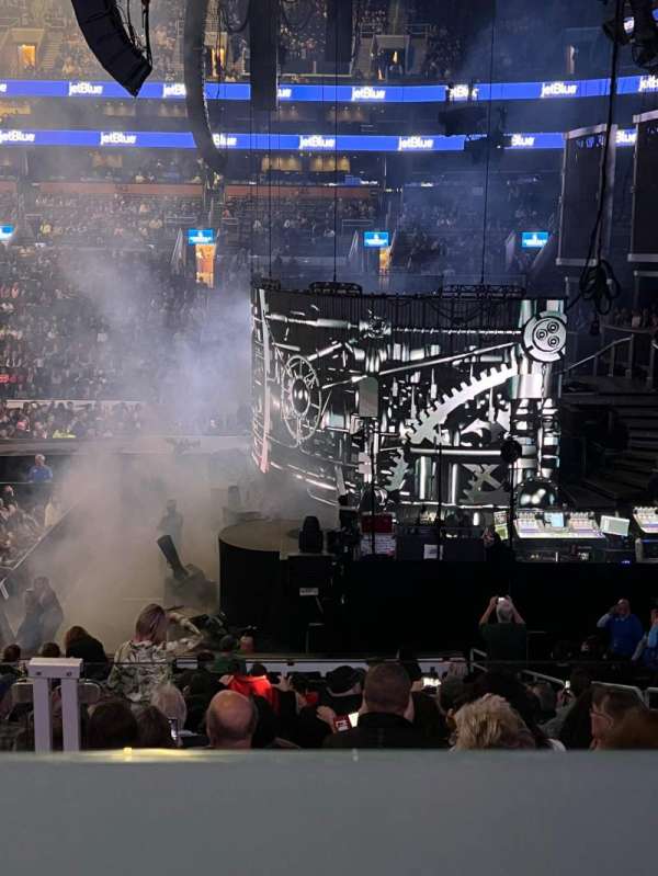 TD Garden, section: 107, row: A, seat: 3