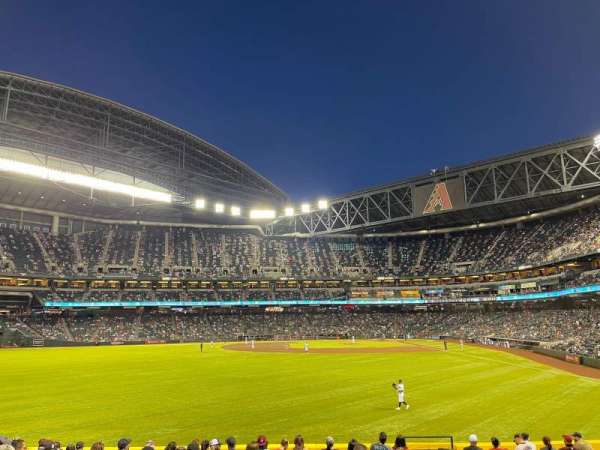 Chase Field, section: 141, row: 26, seat: 6