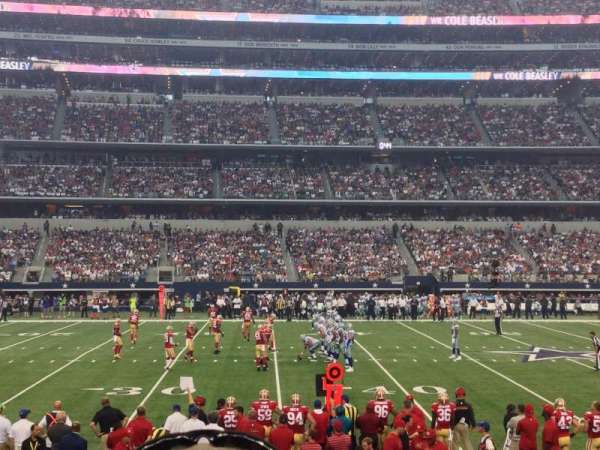 AT&T Stadium, section: C137, row: 10, seat: 3