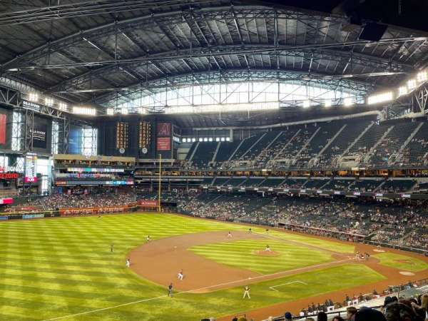 Chase Field, section: 215, row: 10, seat: 18