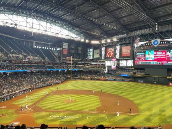 Chase Field, section: 208, row: 10, seat: 18