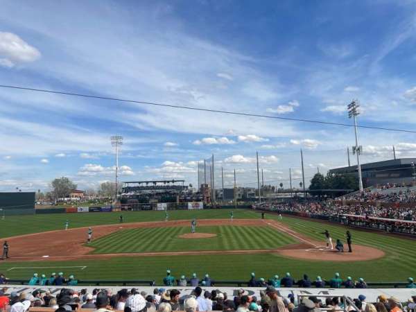 Scottsdale Stadium, section: 309, row: 2, seat: 3