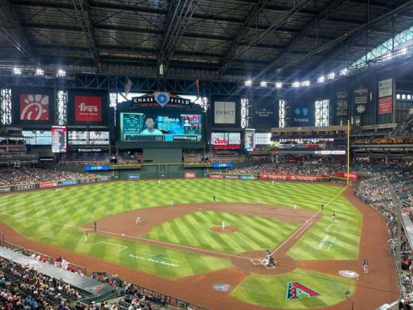 Chase Field, section: 210G, row: 1, seat: 84