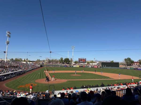 Scottsdale Stadium, section: 306, row: 3, seat: 2