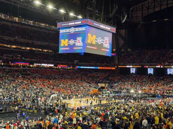 Lucas Oil Stadium, section: 220, row: 3, seat: 6