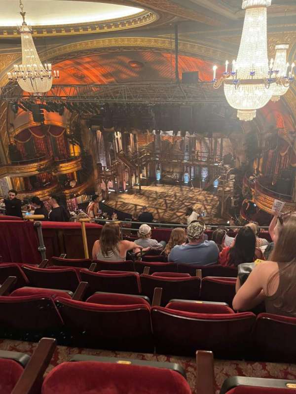 Richard Rodgers Theatre, section: Rear Mezzanine R, row: N, seat: 24