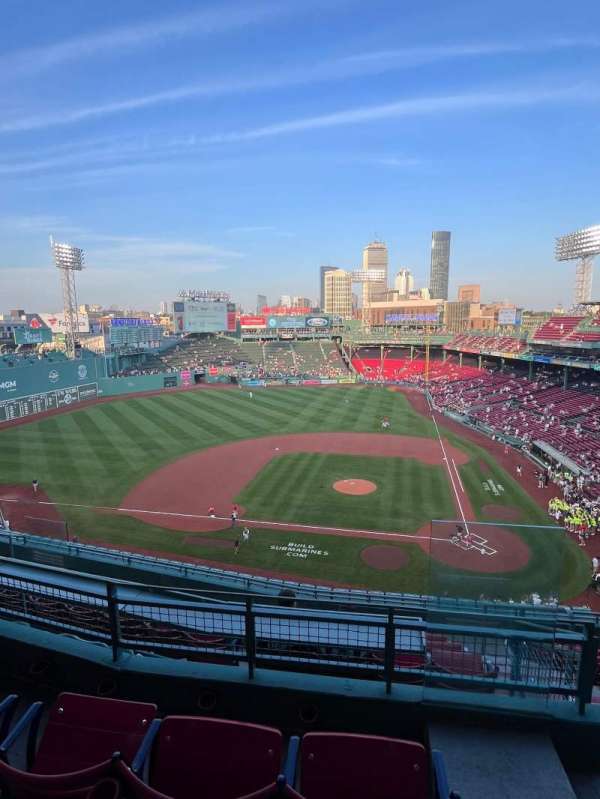 Fenway Park, section: Pavilion Box 4, row: C, seat: 1
