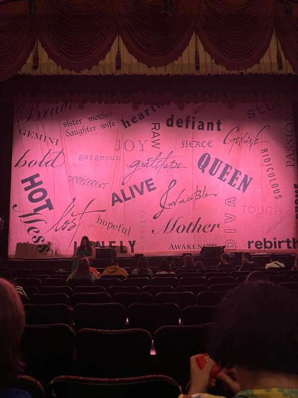 Warner Theatre, Washington D.C., section: Orchestra C, row: J, seat: 113