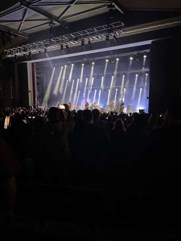 The Greek Theatre, section: A Right, row: P, seat: 24