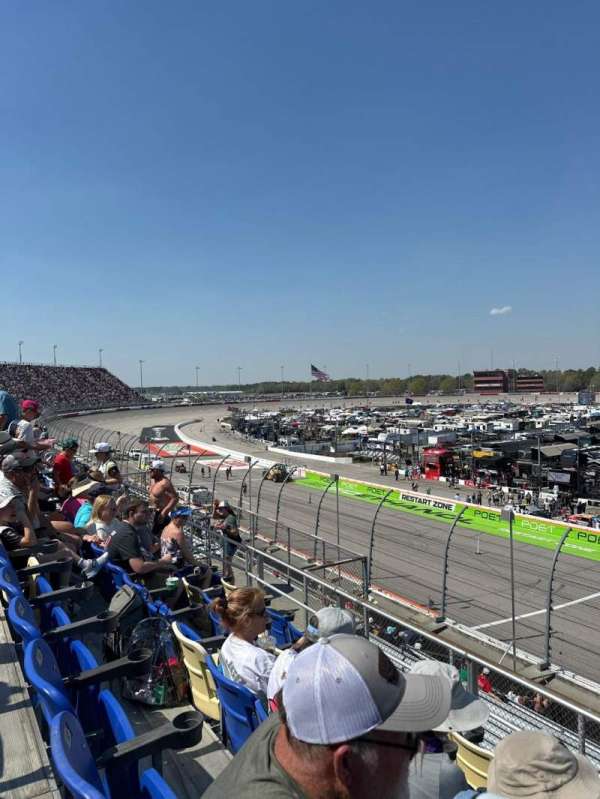 Darlington Raceway, section: Tyler Tower T, row: 5, seat: 9