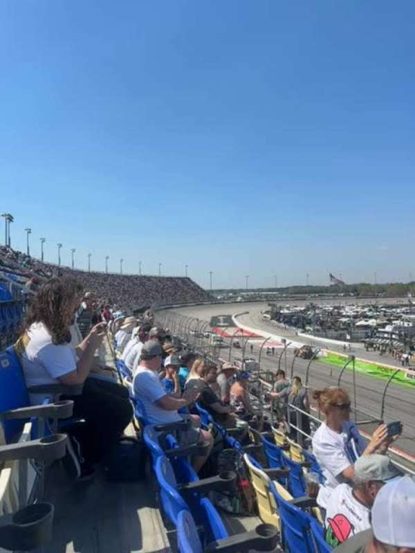 Darlington Raceway, section: Tyler Tower T, row: 5, seat: 9