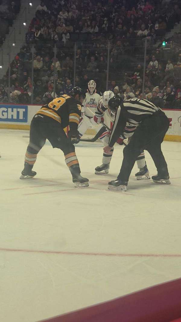 PeoplesBank Arena, section: 114, row: C, seat: 7