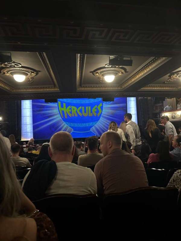 Theatre Royal Drury Lane, section: Stalls, row: W, seat: 34