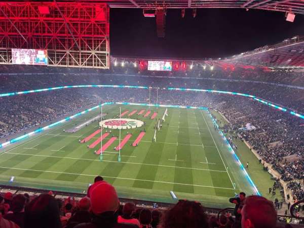 Twickenham Stadium, section: U18, row: K, seat: 84