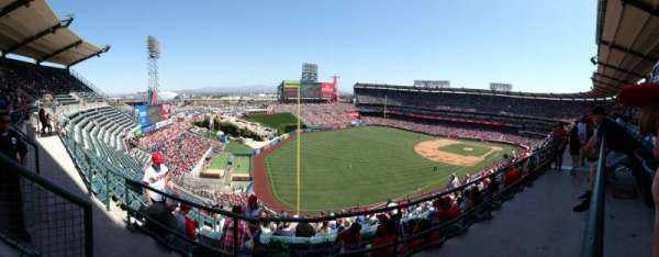 Angel Stadium, section: 507, row: A, seat: 1