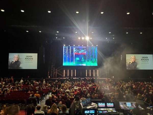 The Colosseum at Caesars Windsor, section: J, row: 11, seat: 4