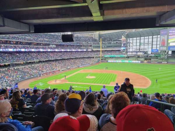 American Family Field, section: 213, row: 20, seat: 22