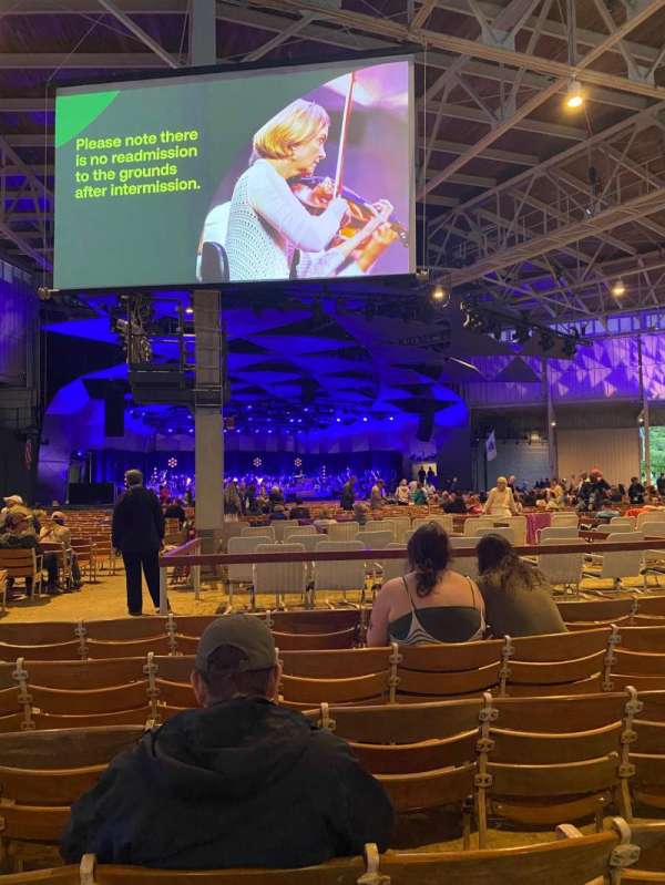 Tanglewood, section: 15, row: F, seat: 6
